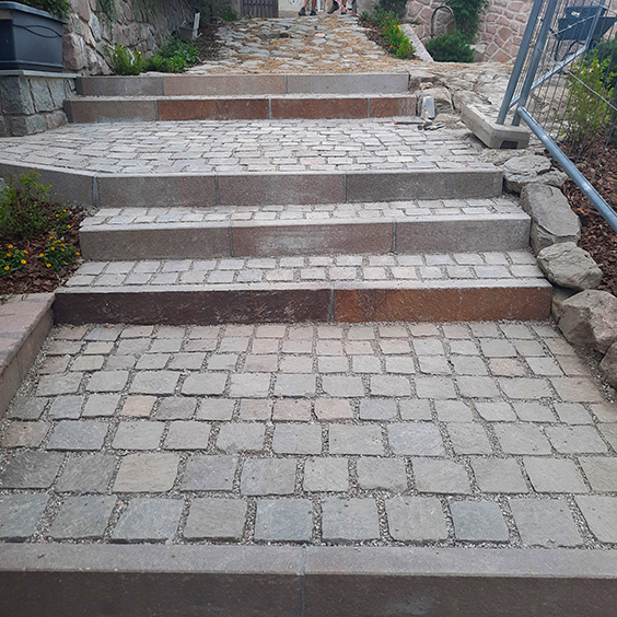 Percorso pavimentato